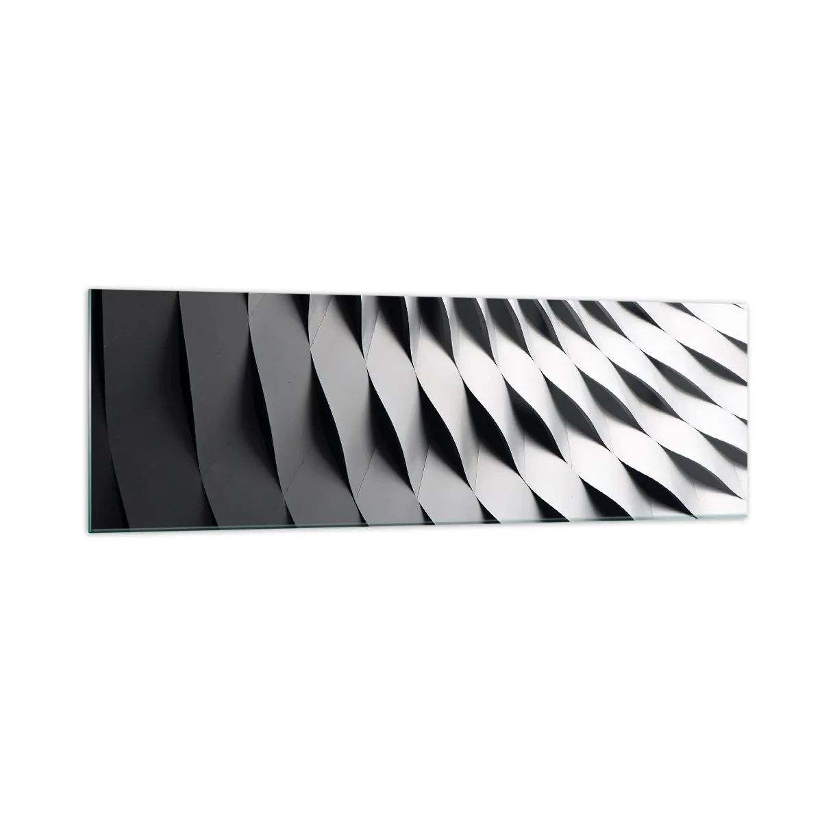 Obraz na skle - Na hladině vln - 160x50 cm