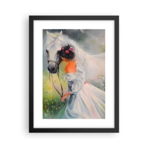 Plakát v černém rámu - Jako z krásného snu - 30x40 cm