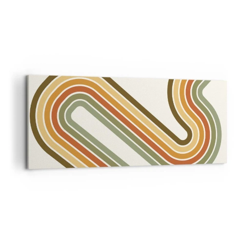 Obraz na plátně - Kličkování do cíle - 120x50 cm