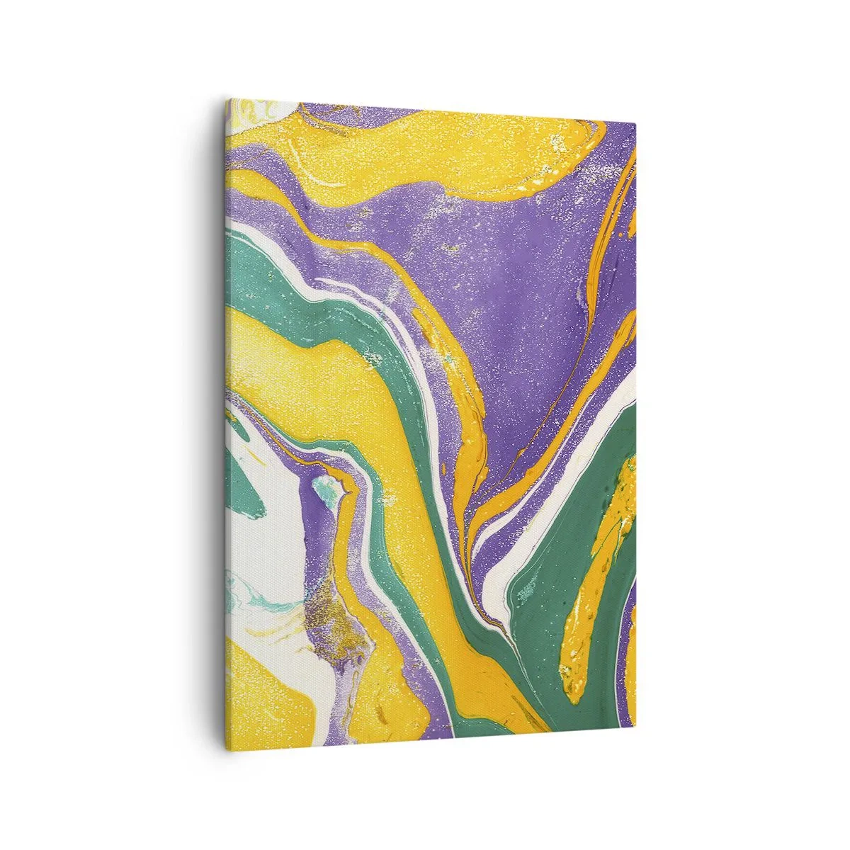 Obraz na plátně - Vlny barev - 50x70 cm