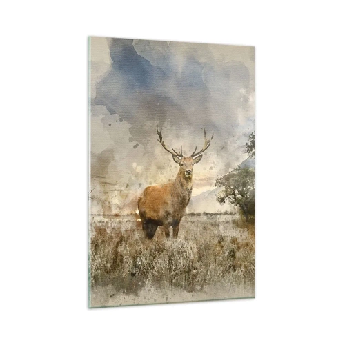 Obraz na skle - Důstojnost - síla - majestátnost - 80x120 cm