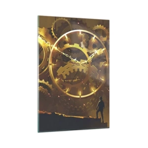 Obraz na skle - U zdroje času - 80x120 cm