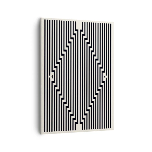 Obraz na plátně - Geometrická iluze - 50x70 cm