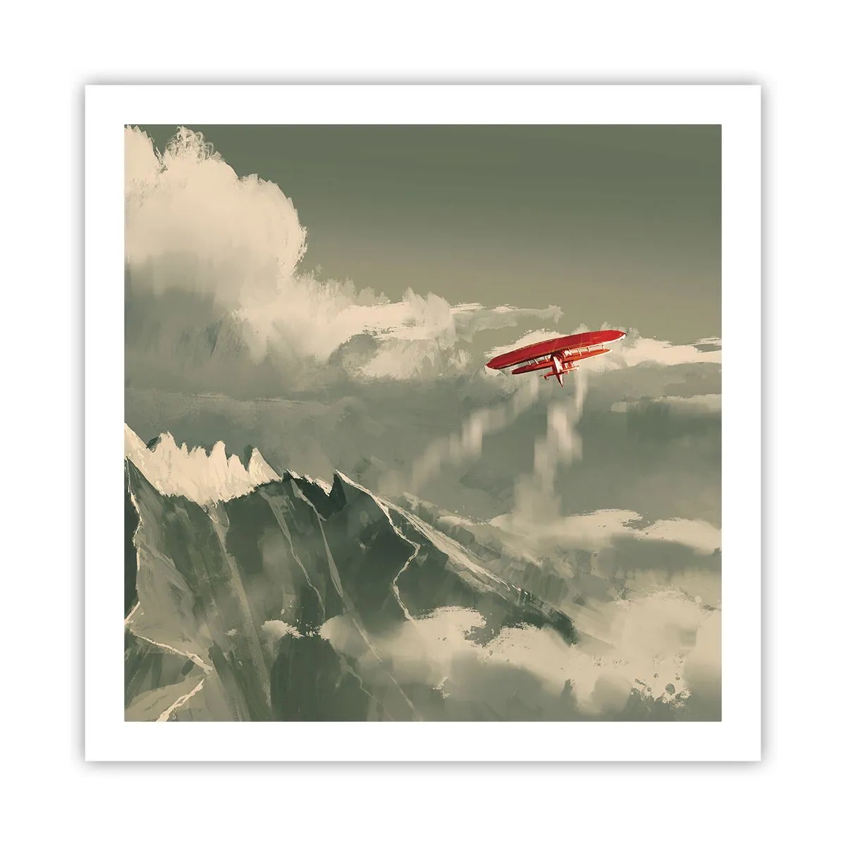 Plakát - Nebojácný průkopník - 60x60 cm