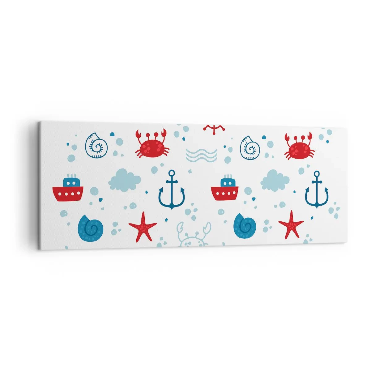 Obraz na plátně - Mořská pohádka - 140x50 cm