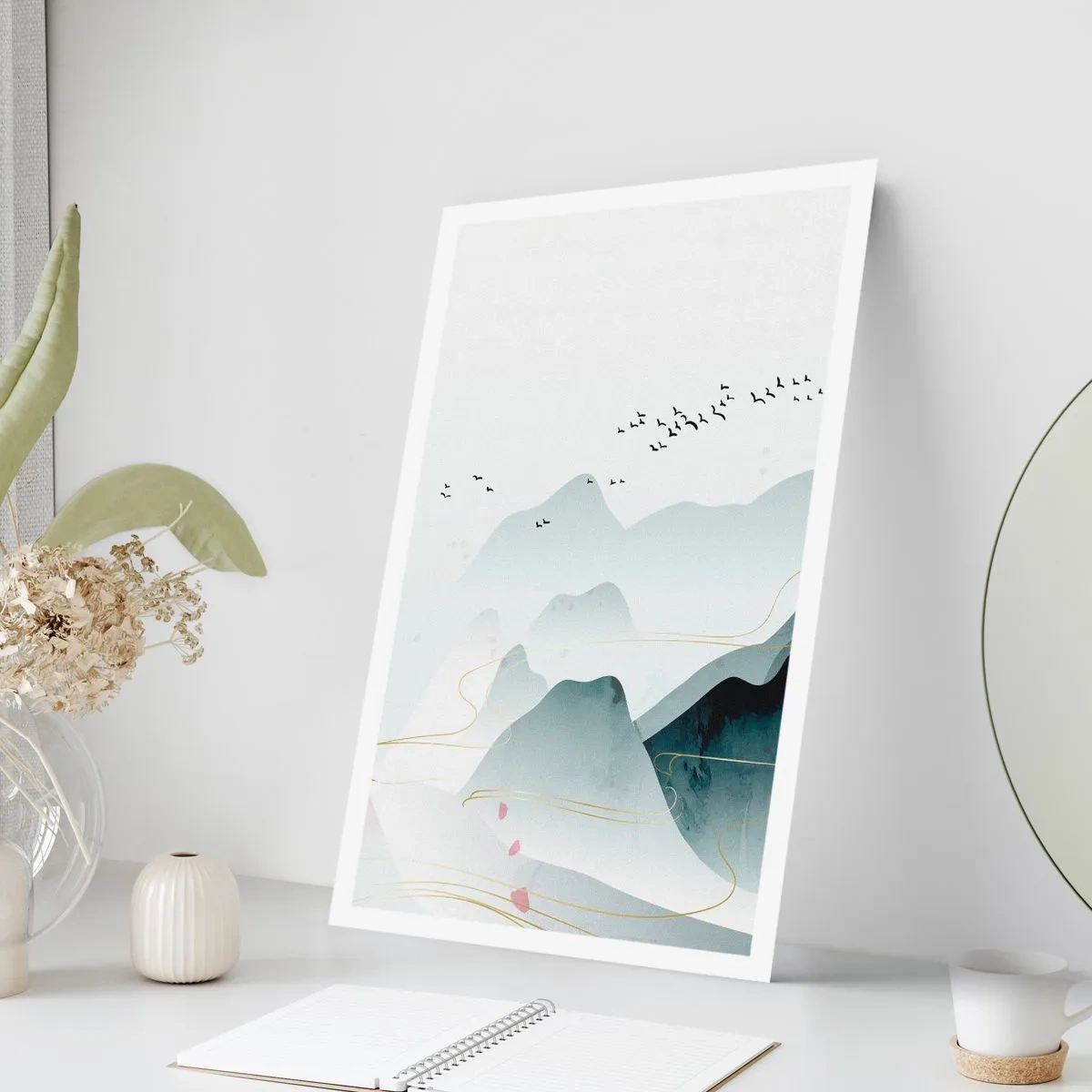 Plakát - Přes vrcholy - 30x40 cm