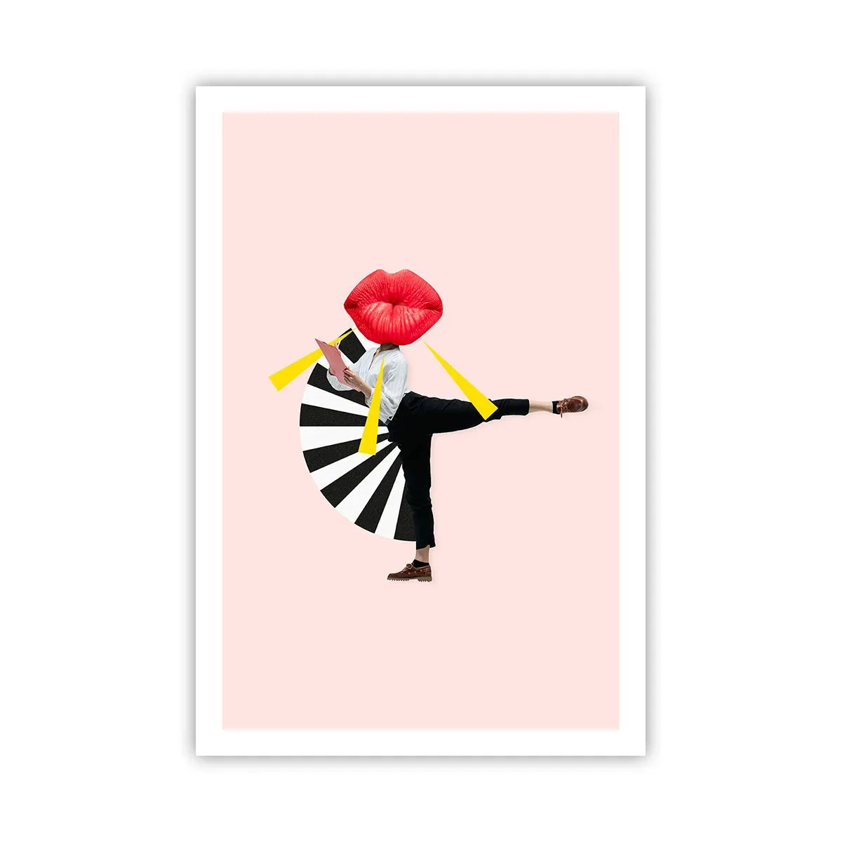 Plakát - Surrealistický pop-art - 61x91 cm