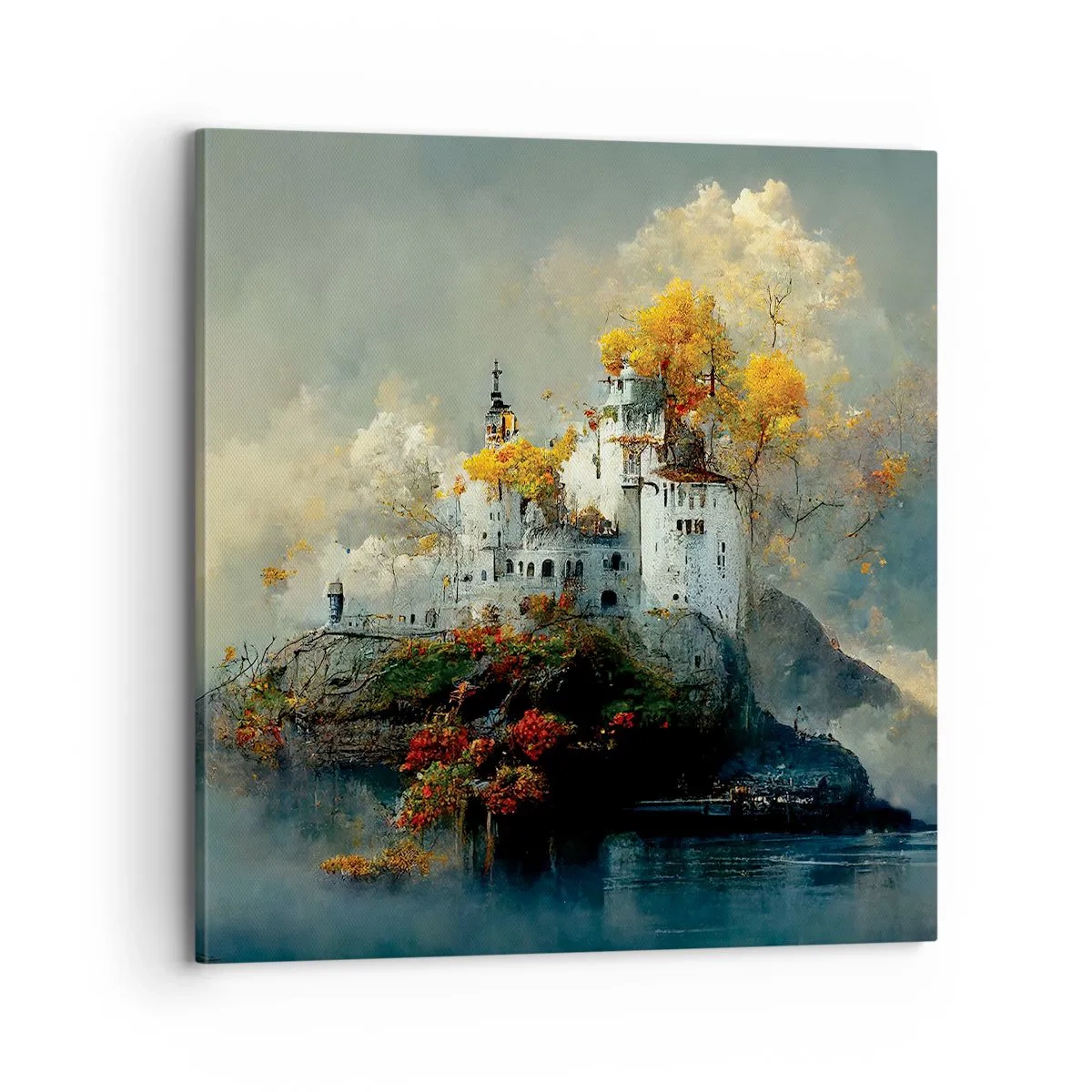 Obraz na plátně - Začátek romantického příběhu - 70x70 cm