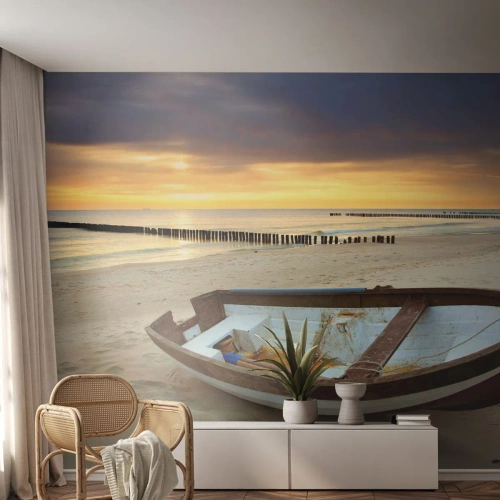 Fototapeta Premium Sand - Neexistuje krásnější pláž - Krajina, Moře, Pláž - 100x70 cm