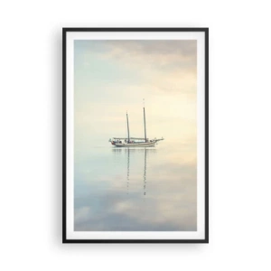 Plakát v černém rámu - V moři ticha - 61x91 cm