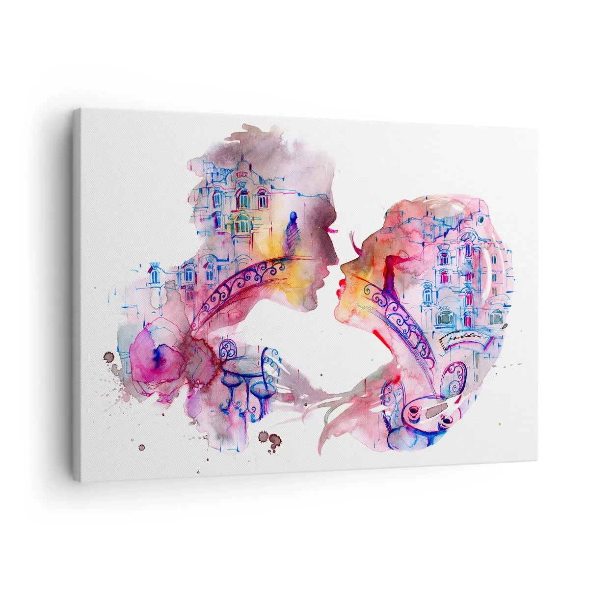 Obraz na plátně - Tajemný most vzdychání - 70x50 cm
