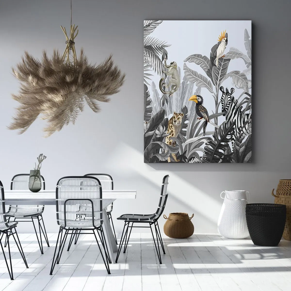 Obraz na plátně - Africká pohádka - 50x70 cm