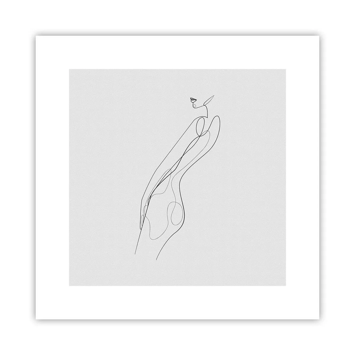 Plakát - Pouze slib - 30x30 cm