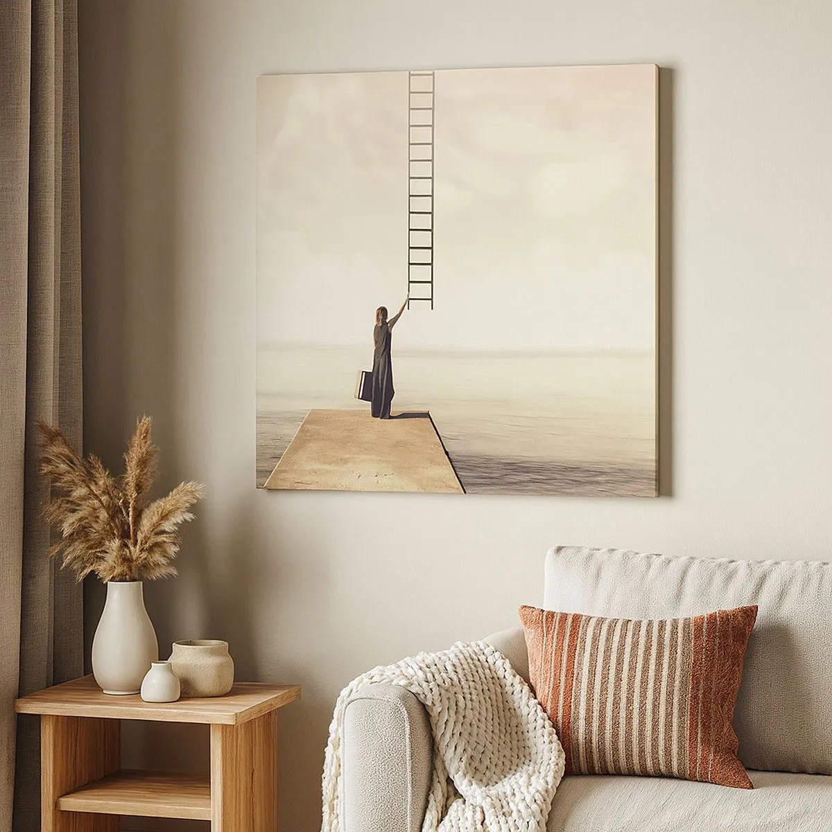 Obraz na plátně - Magická cesta - 30x30 cm