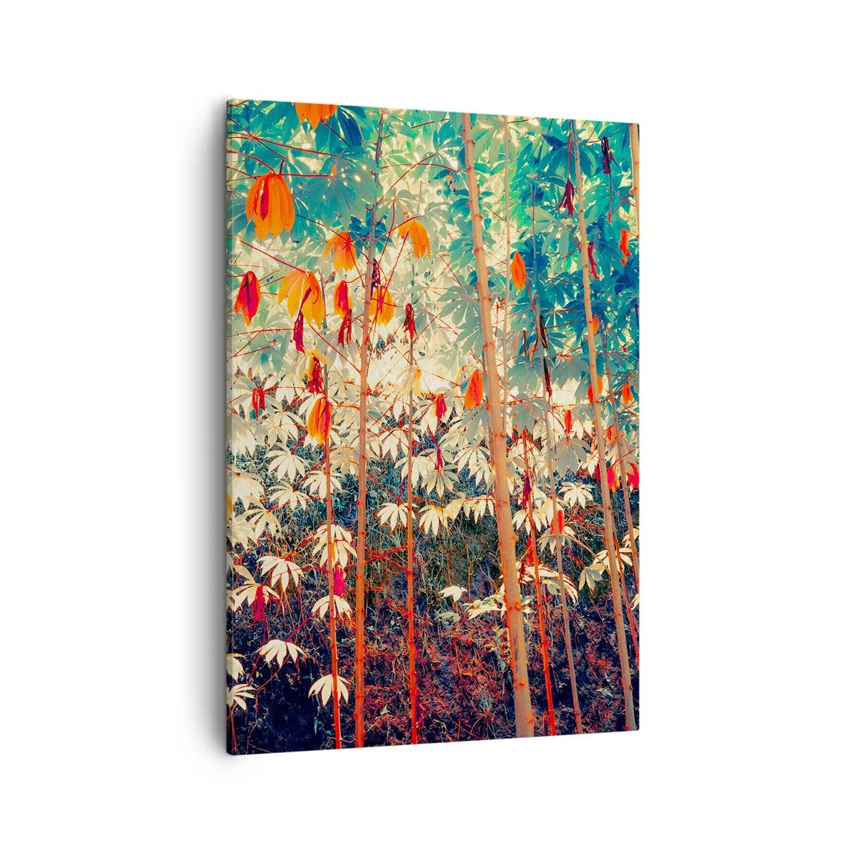 Obraz na plátně - Tajný život listů - 50x70 cm