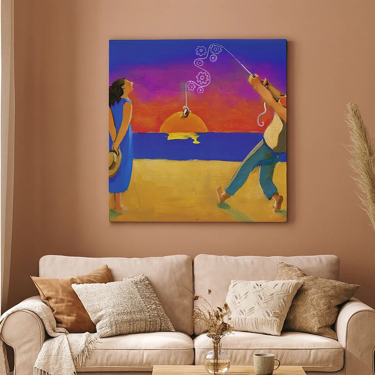 Obraz na plátně - Více než hvězda z nebe - 30x30 cm