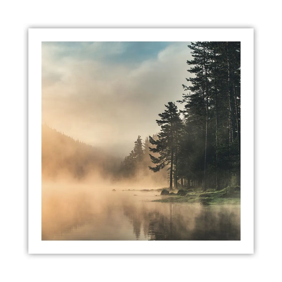 Plakát - Zrození dne - 60x60 cm