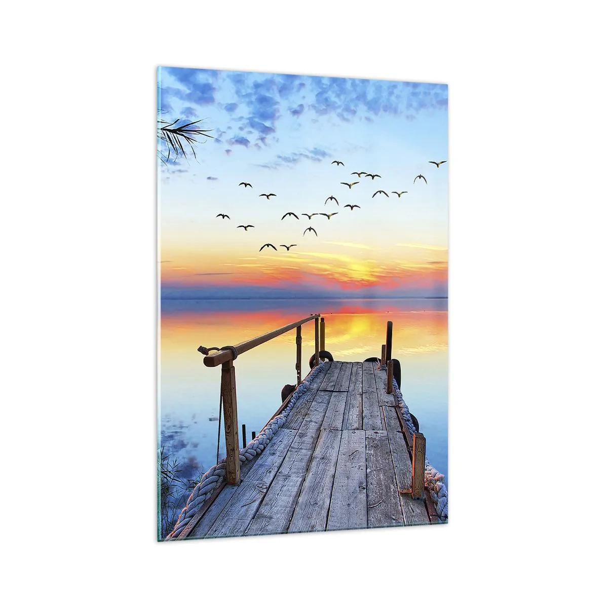 Obraz na skle - Je čas vrátit se… - 70x100 cm