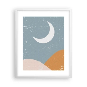 Plakát v bílém rámu - Zázrak mnoha nocí - 40x50 cm