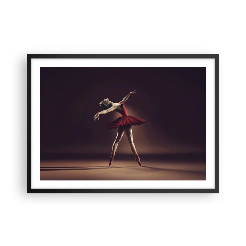 Plakát v černém rámu - Prima balerína - 70x50 cm