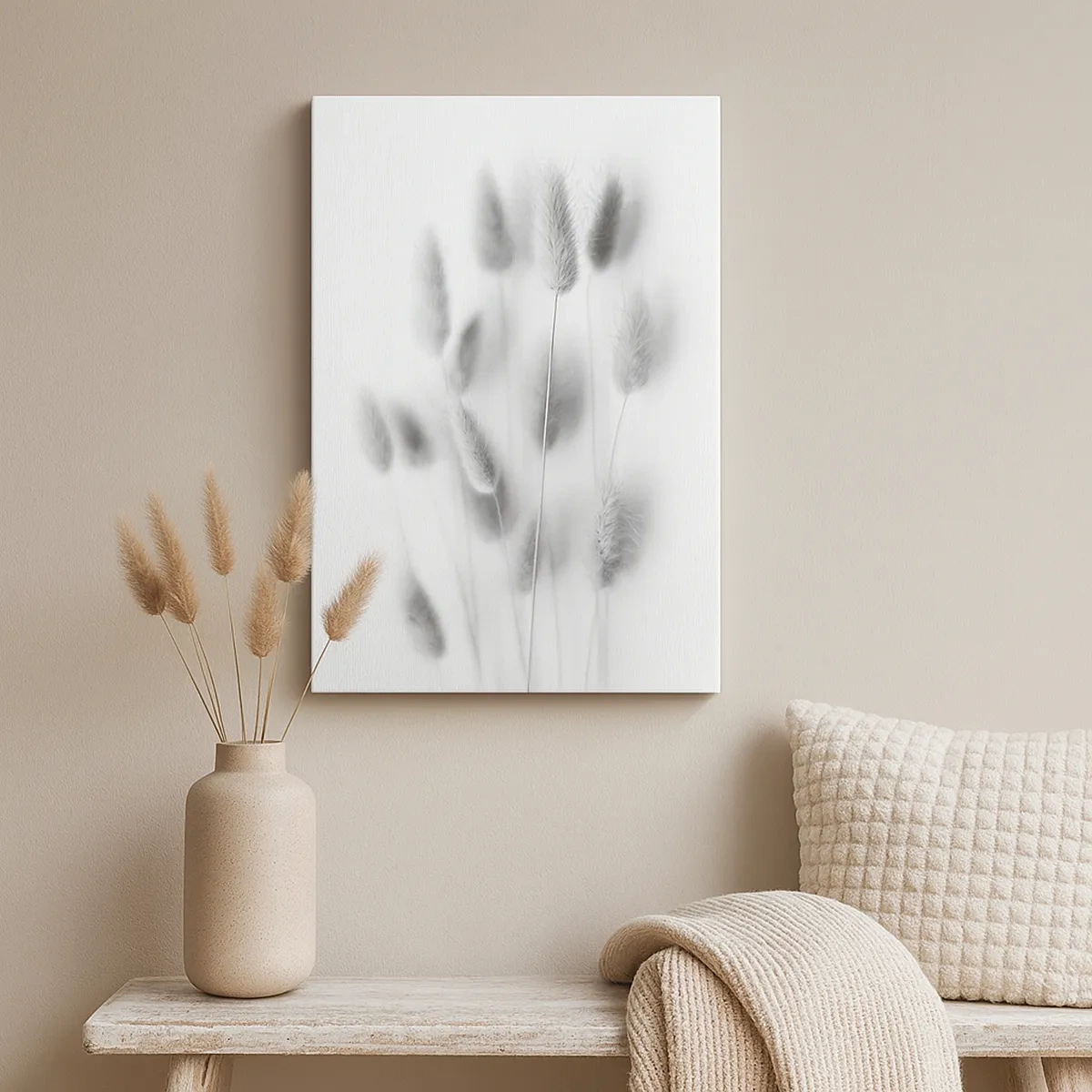 Obraz na plátně - Její načechranost tráva - 50x70 cm