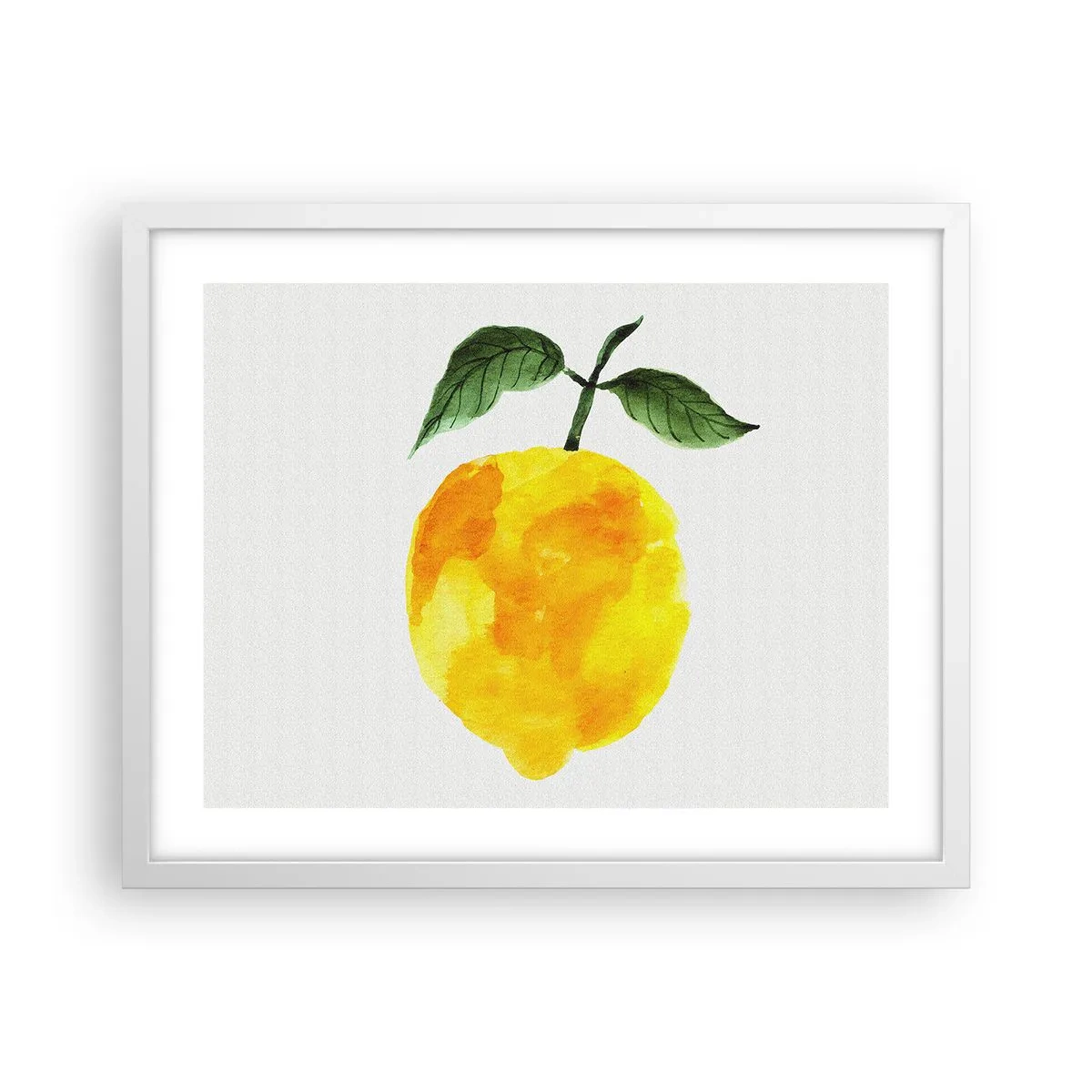 Plakát v bílém rámu - Jak poznat chuť slunce - 50x40 cm