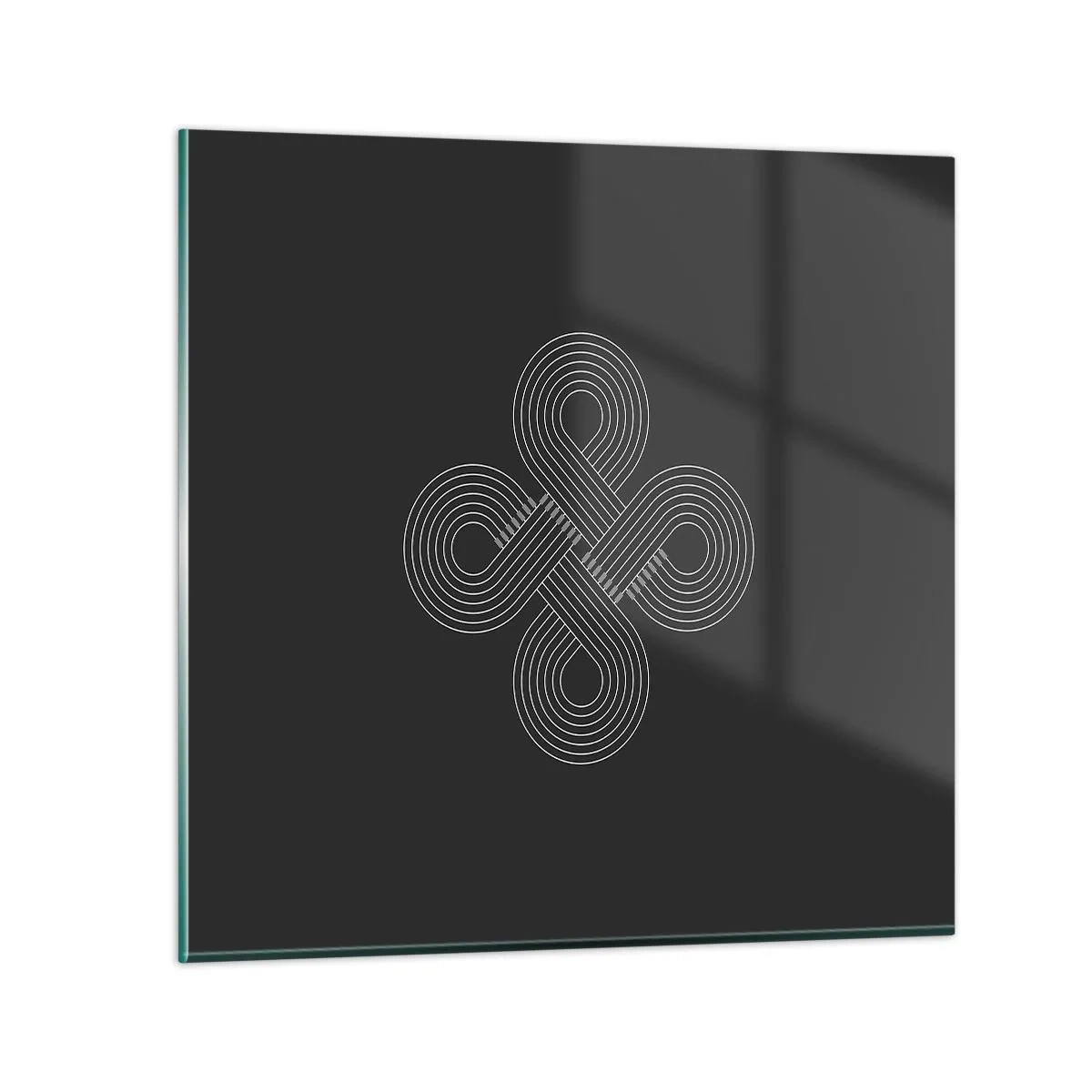 Obraz na skle - V keltském duchu - 60x60 cm