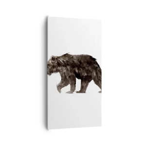 Obraz na plátně - Vždy nosím opravdový kožich! - 65x120 cm