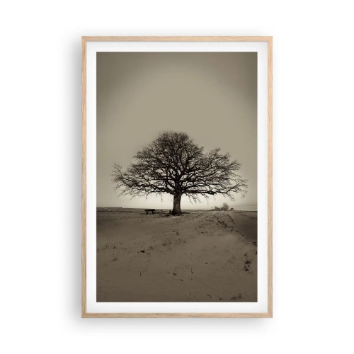 Plakát v rámu světlý dub - Odtud až na věčnost - 61x91 cm