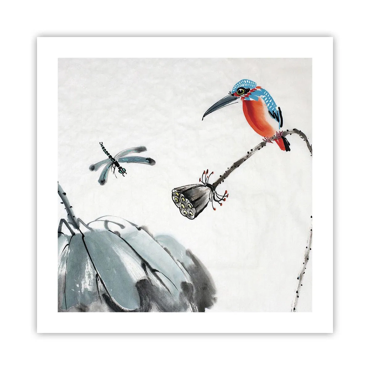 Plakát - Život louky - 50x50 cm