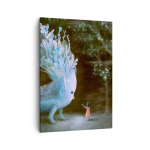 Obraz na plátně - Fantastické setkání - 50x70 cm