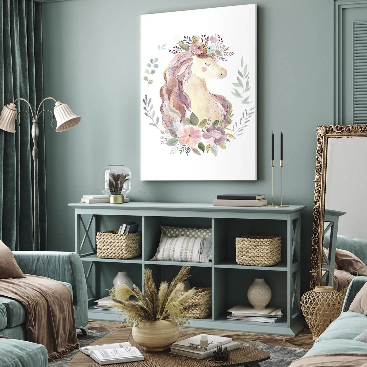 Obraz na plátně - Pozvánka do říše pohádek - 65x120 cm