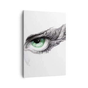 Obraz na plátně - Krásná a připravená k útoku - 50x70 cm