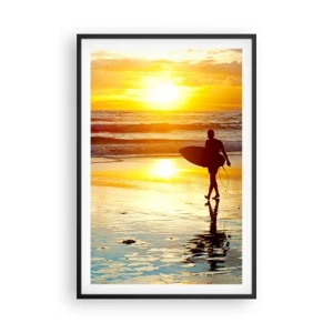 Plakát v černém rámu - Návrat bojovníka - 61x91 cm