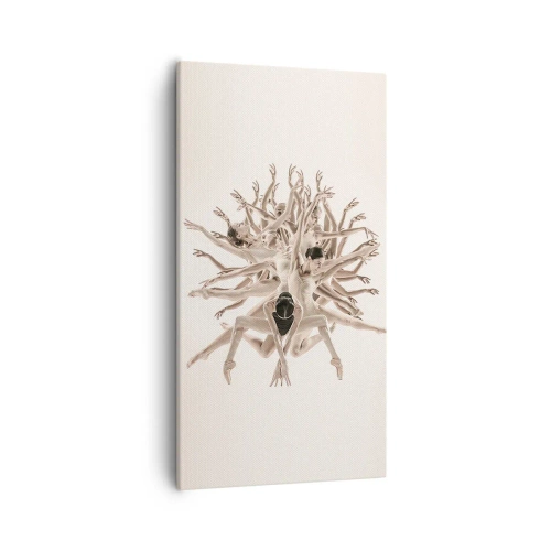 Obraz na plátně - Rozkvět v tanci - 55x100 cm