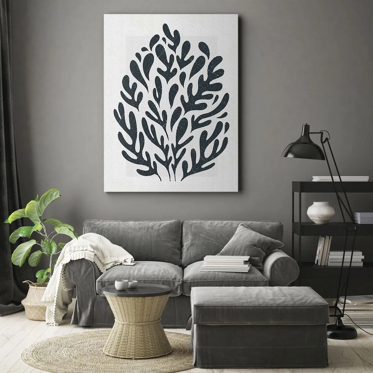 Obraz na plátně - Tvary přírody - 50x70 cm