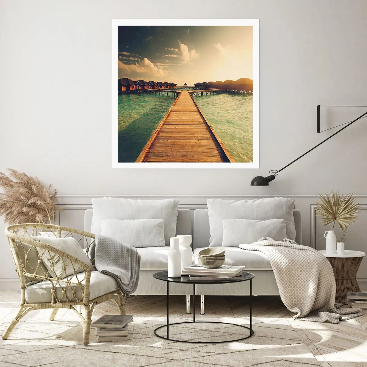 Plakát - Vřelé pozvání - 50x50 cm