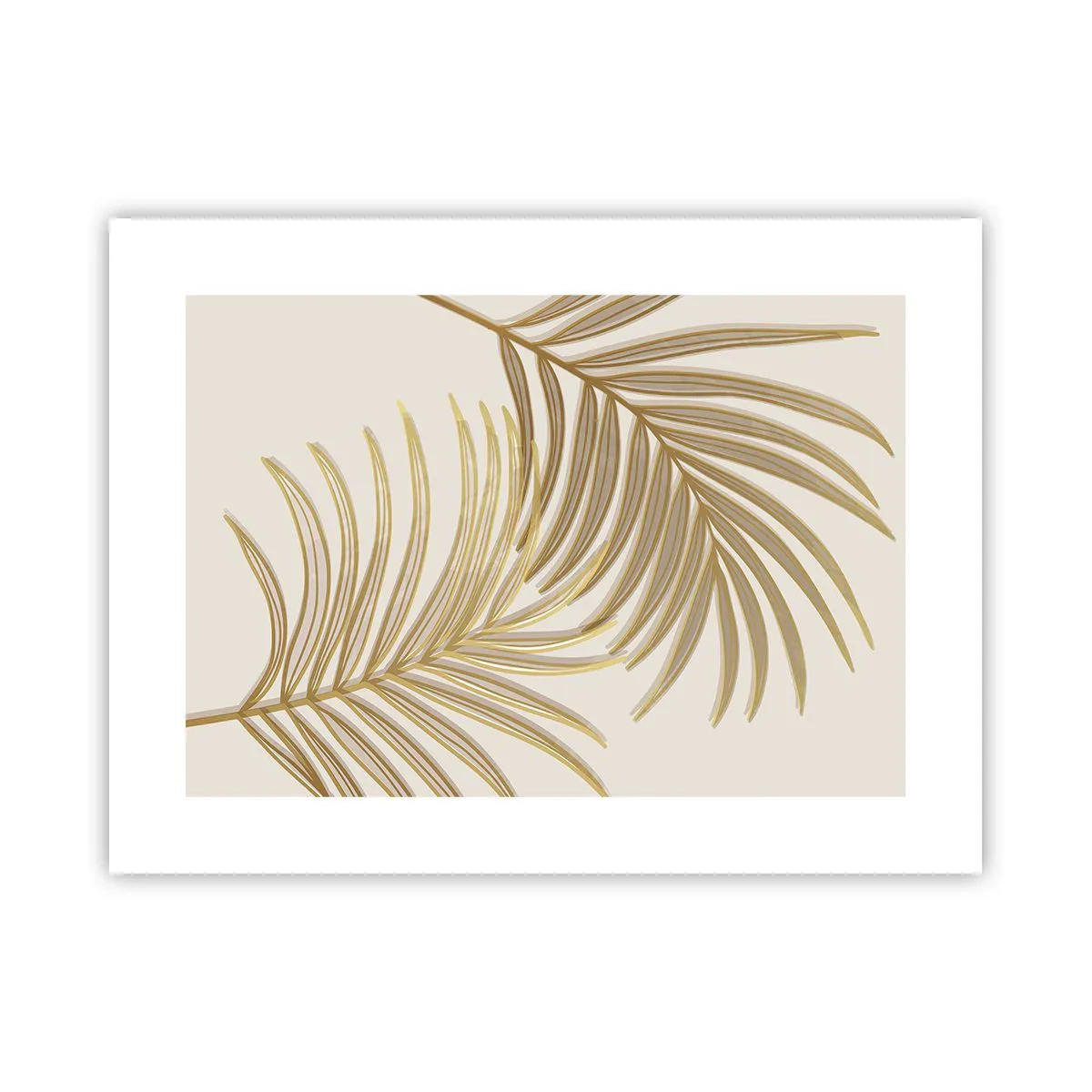 Plakát - Zlatá palma! - 40x30 cm