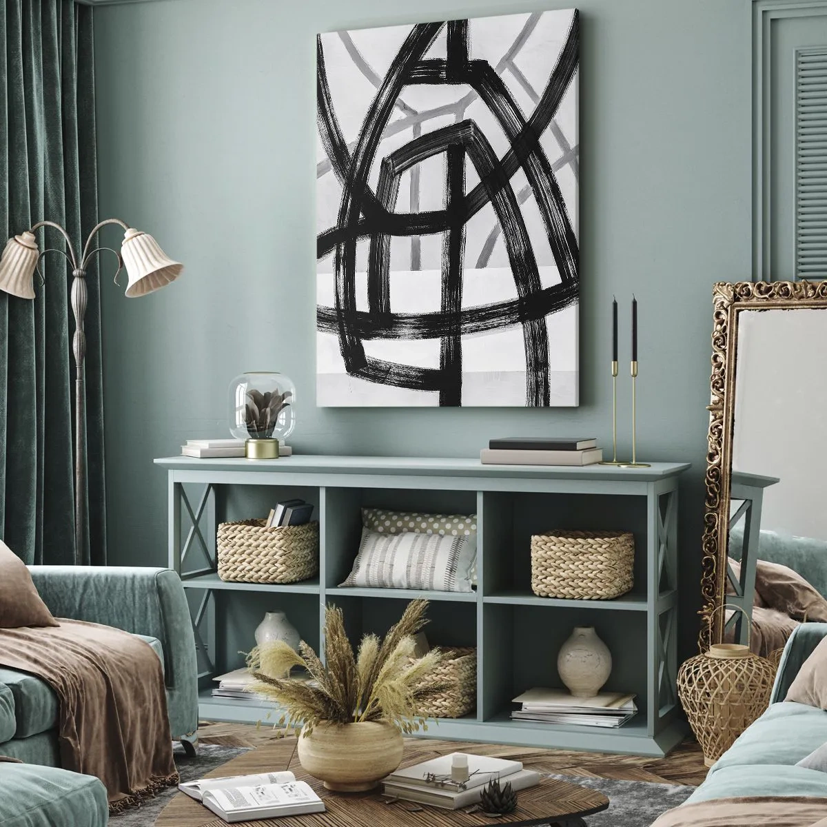 Obraz na plátně - Hloubka - 70x100 cm