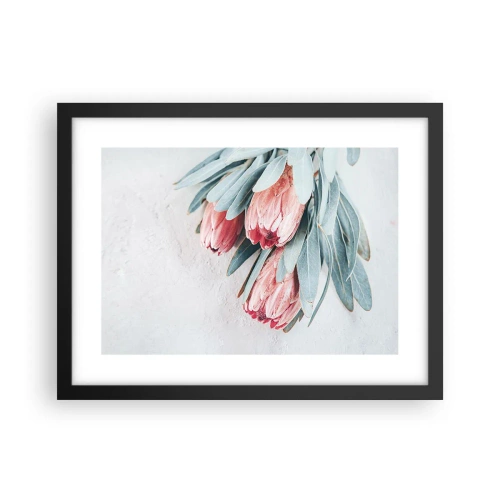 Plakát v černém rámu - Zahanbené svou vlastní krásou - 40x30 cm