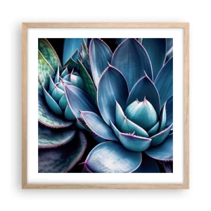 Plakát v rámu světlý dub - Vitální síla - 50x50 cm