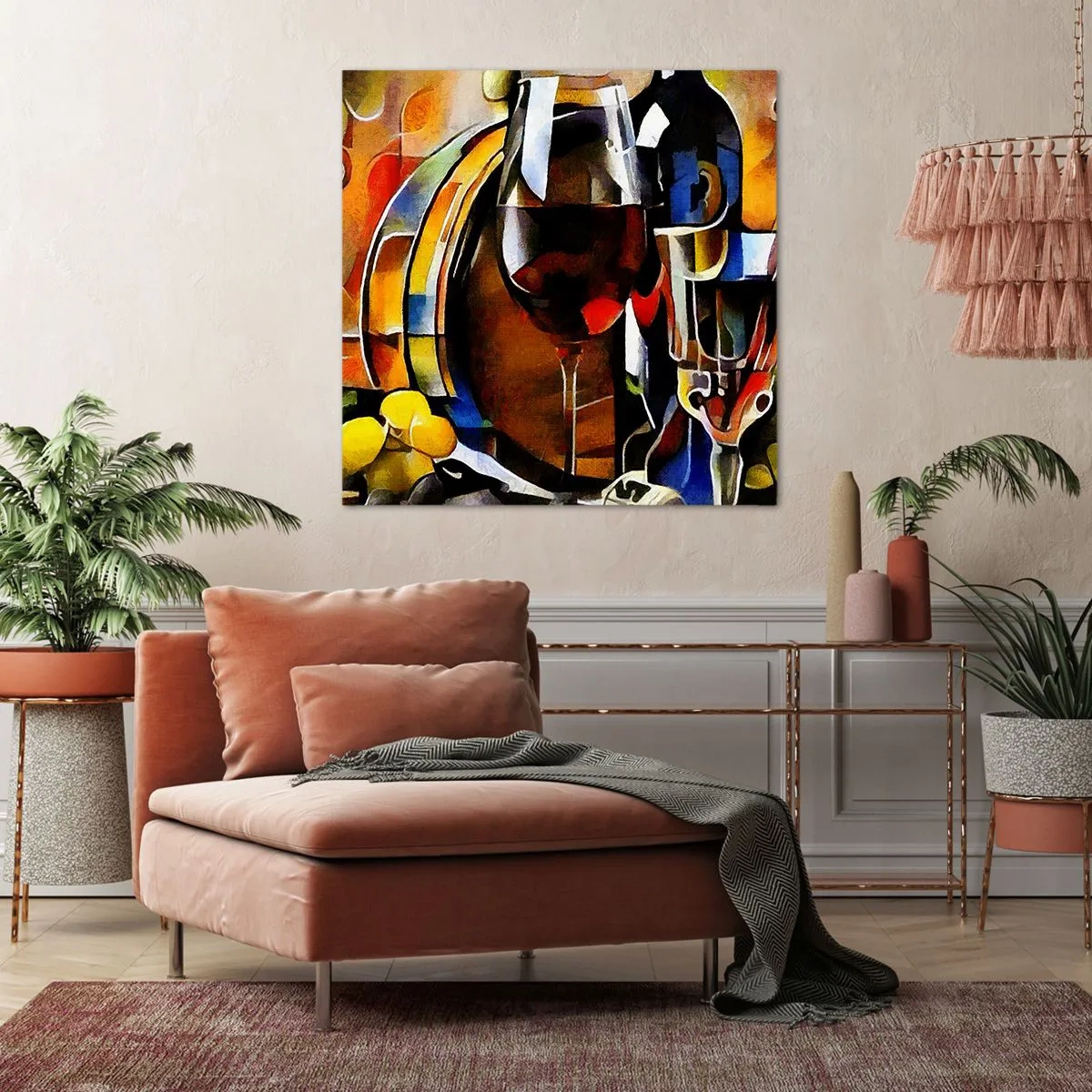 Obraz na plátně - I svět dostává barvy - 50x50 cm