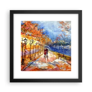 Plakát v černém rámu - Společně k hranici času - 30x30 cm