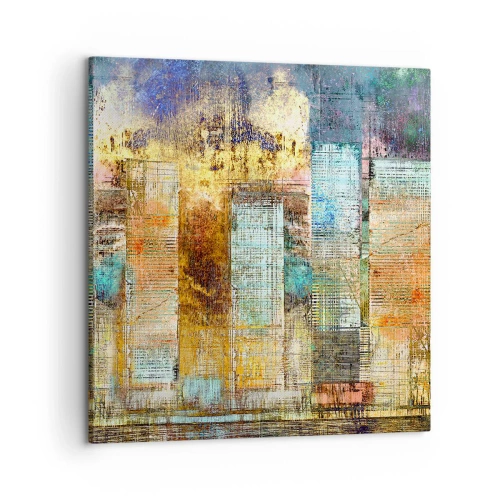 Obraz na plátně - Prosluněná metropole - 60x60 cm