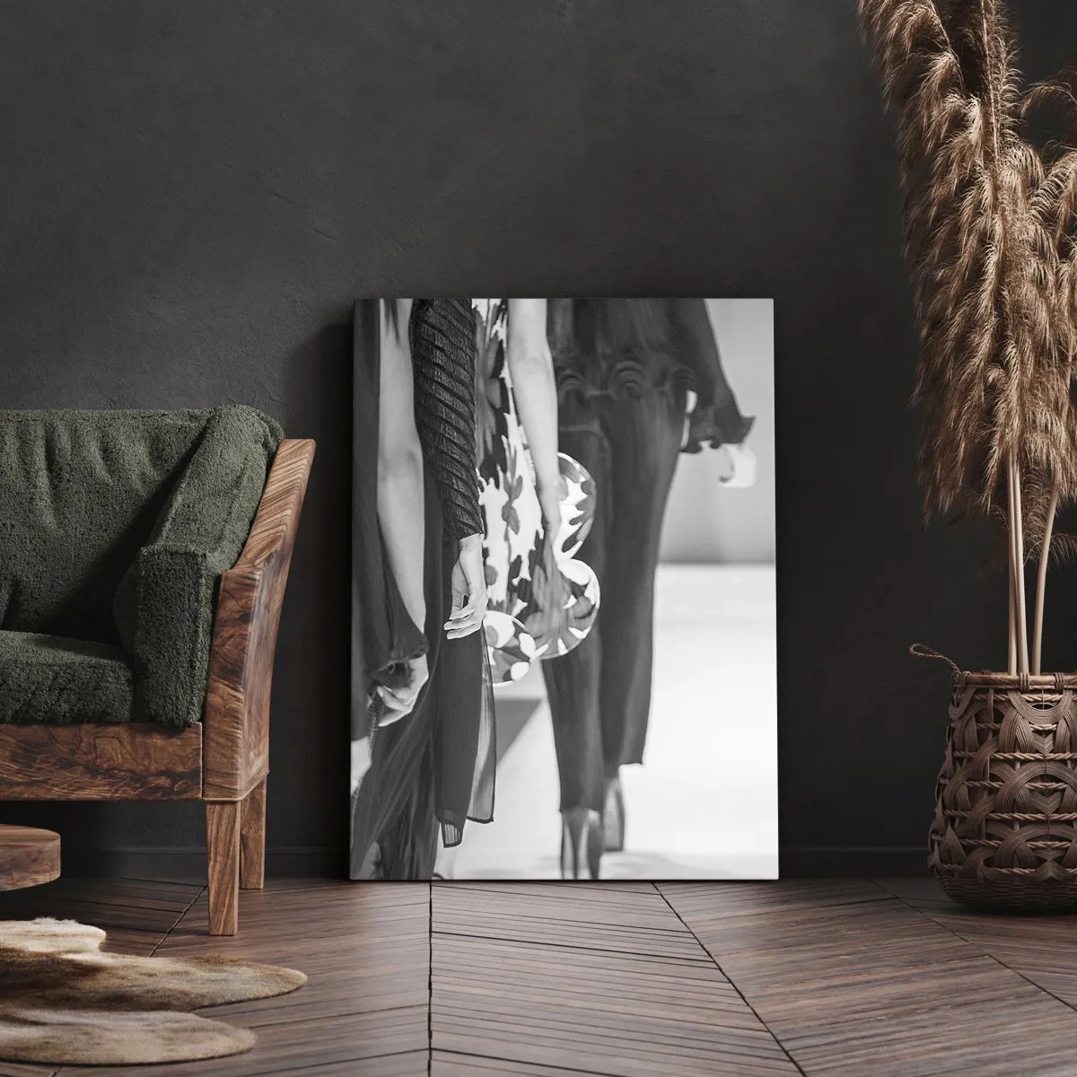 Obraz na plátně - Stylový průvod - 55x100 cm