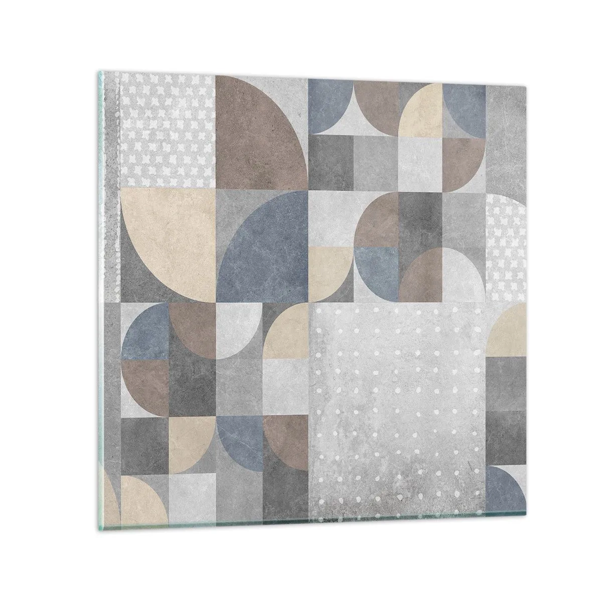 Obraz na skle - Keramická fantazie - 60x60 cm