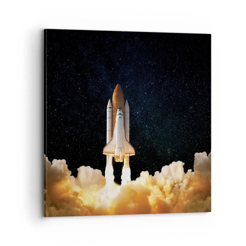 Obraz na plátně - Ad astra! - 70x70 cm