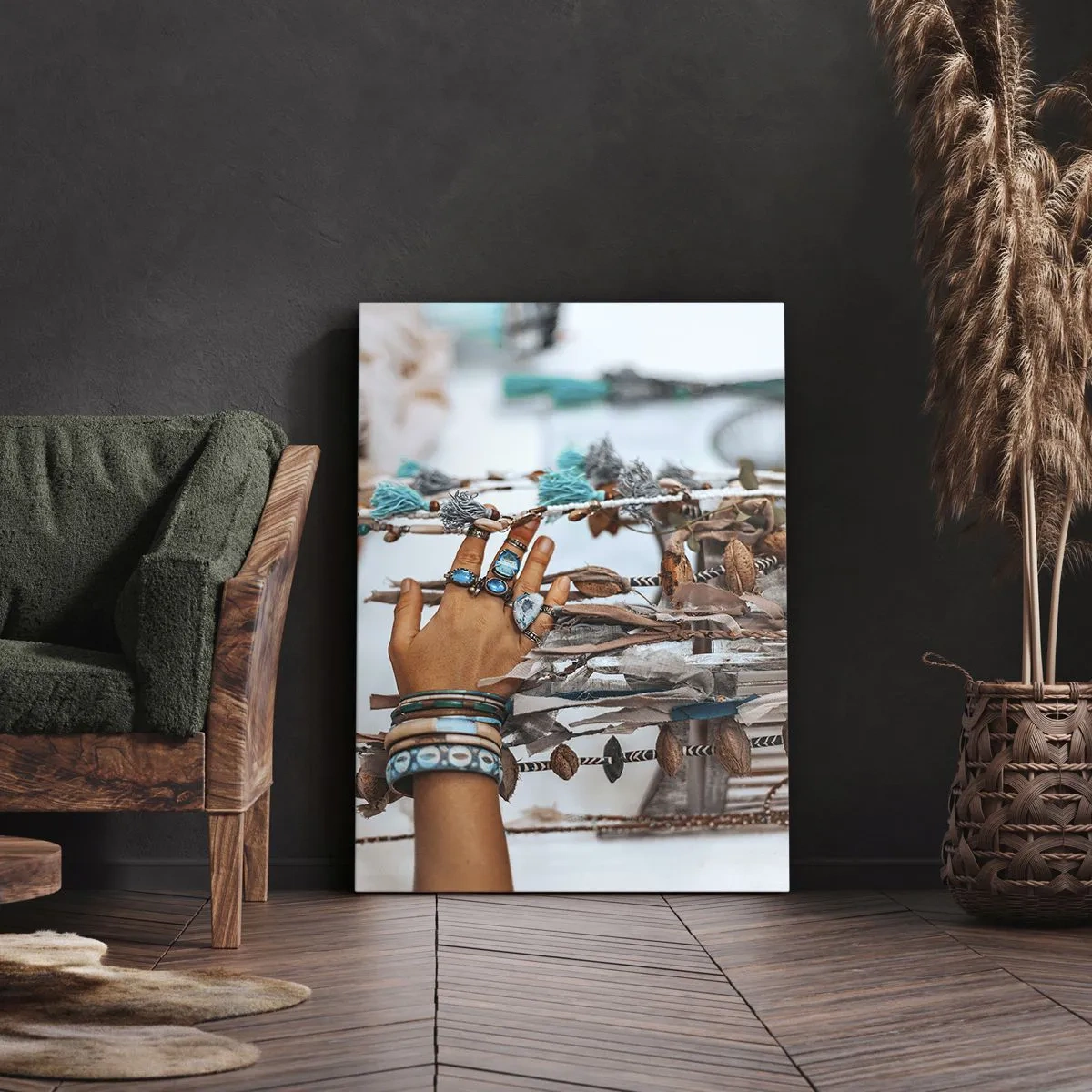 Obraz na plátně - Místní poklady - 70x100 cm