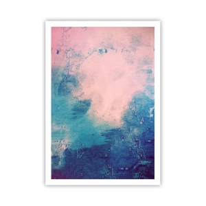 Plakát - Modrá objetí - 70x100 cm