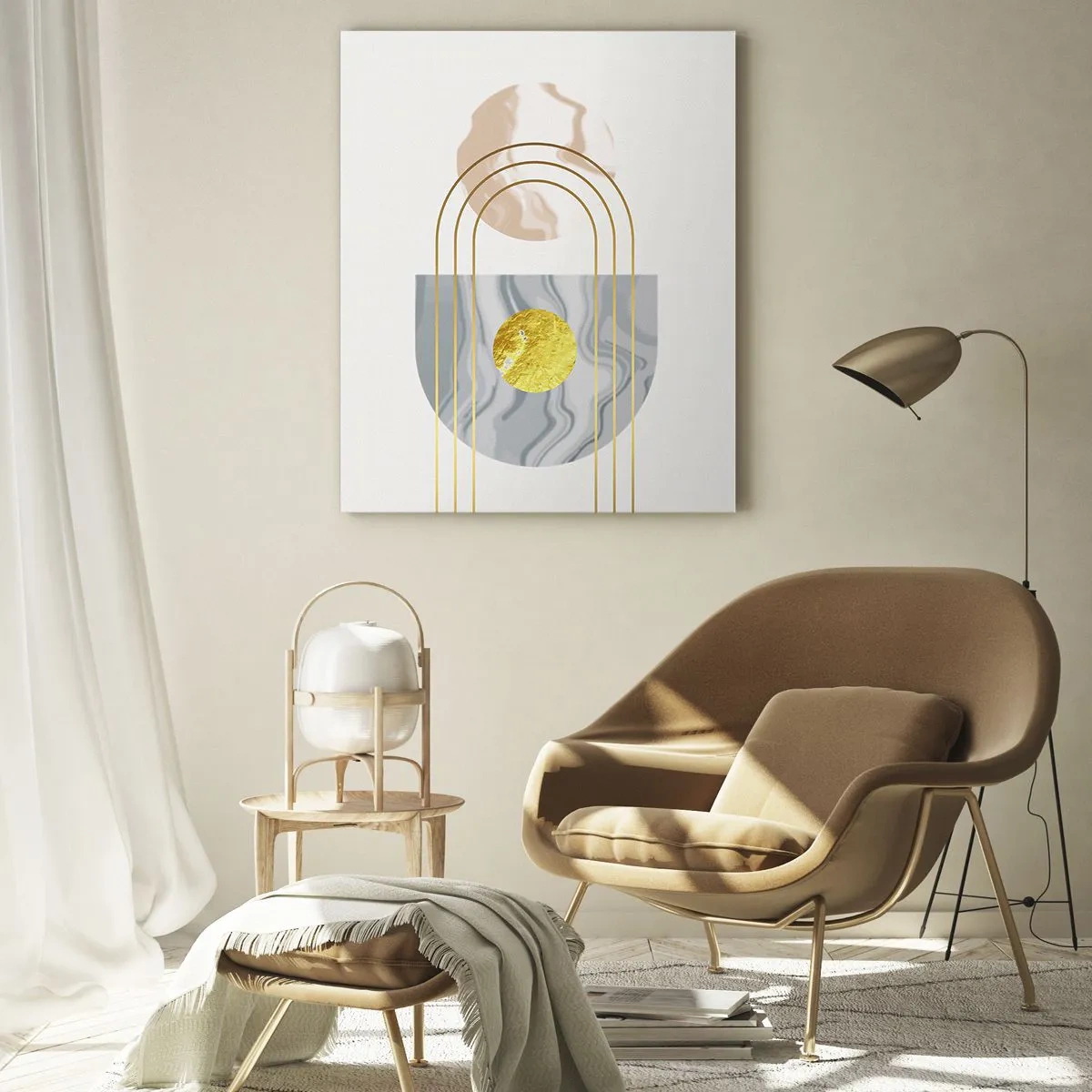 Obraz na skle - Jas a zářivost - 50x70 cm